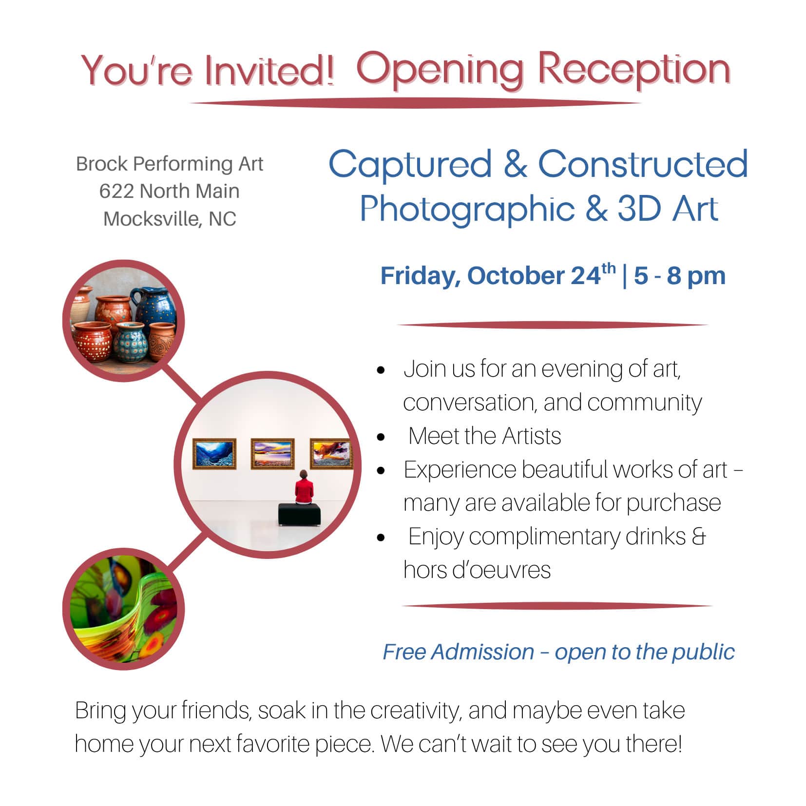Captured & Constructed reception